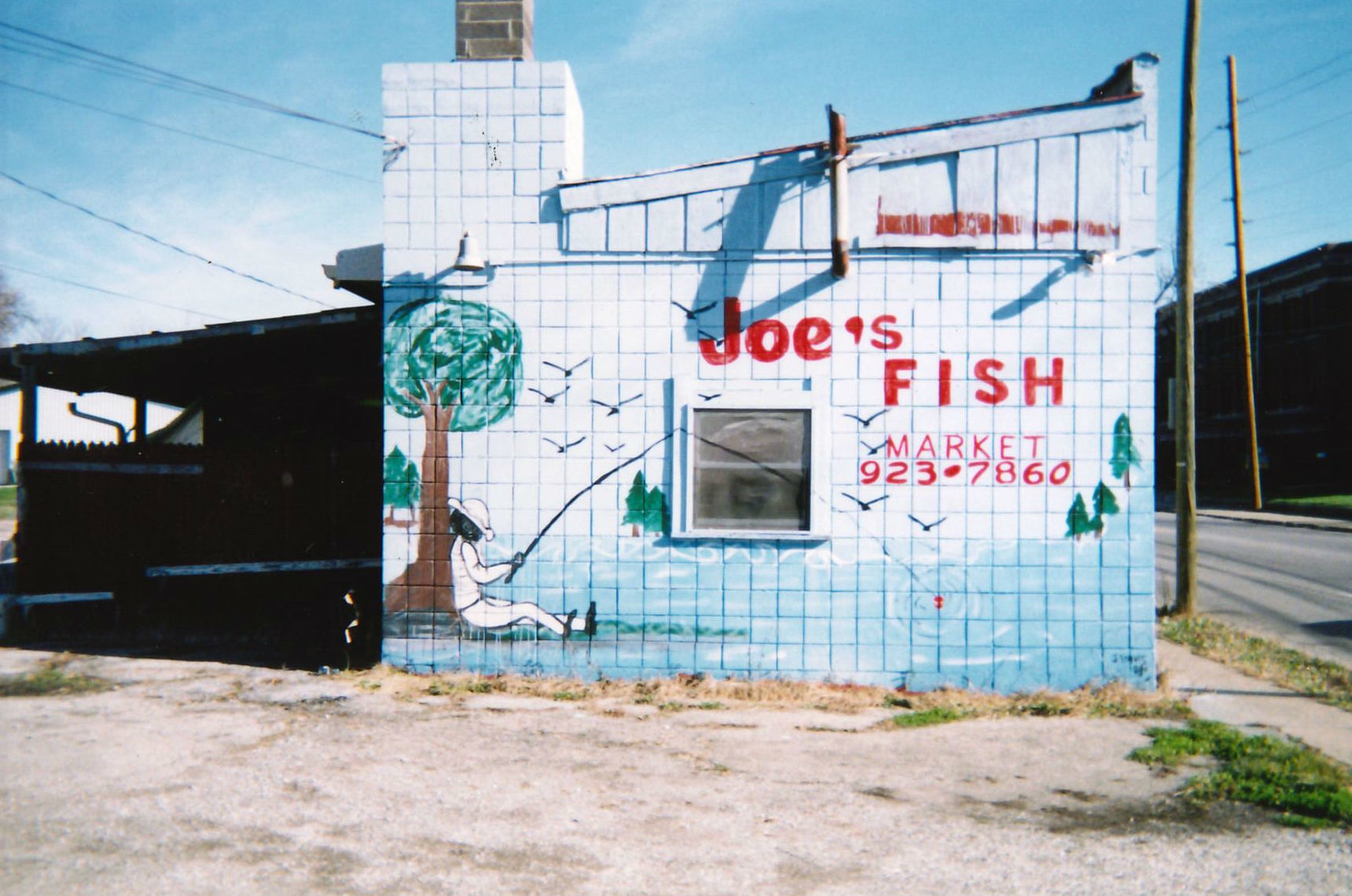 hand painted sign work by the Brush Master